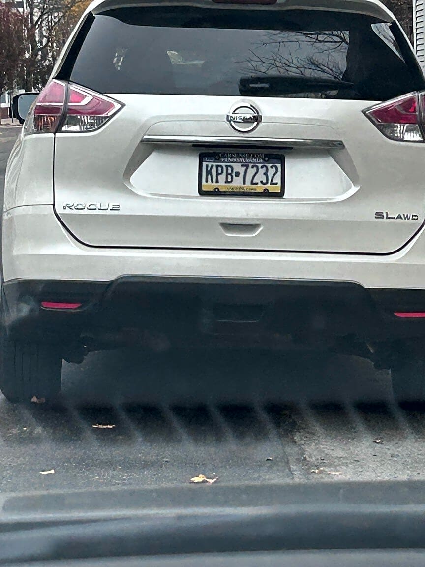 Image submitted with report