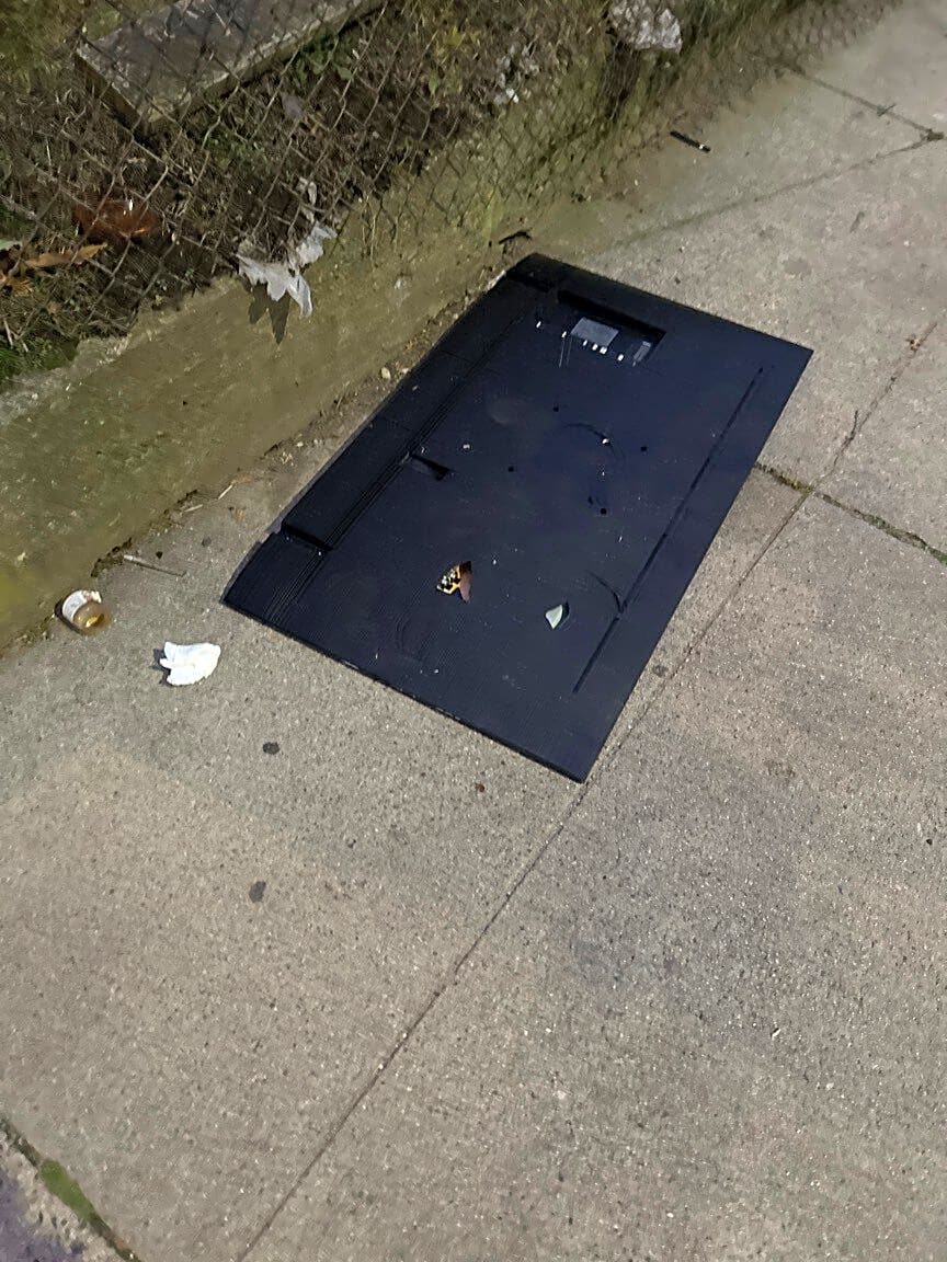 Image submitted with report