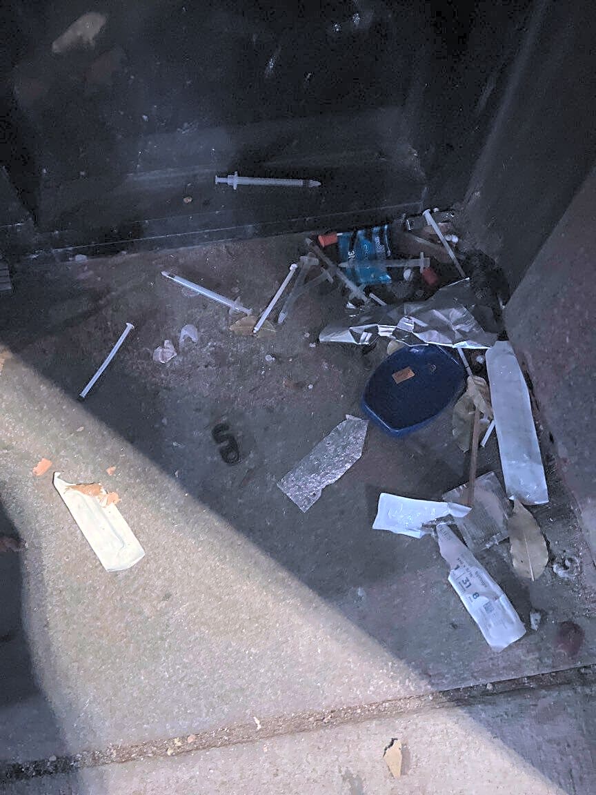 Image submitted with report