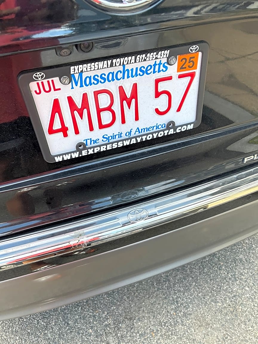 Image submitted with report