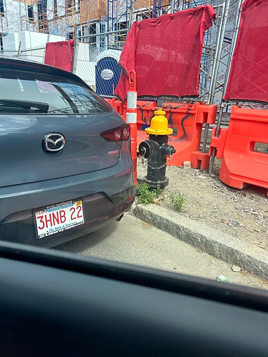 Image submitted with report