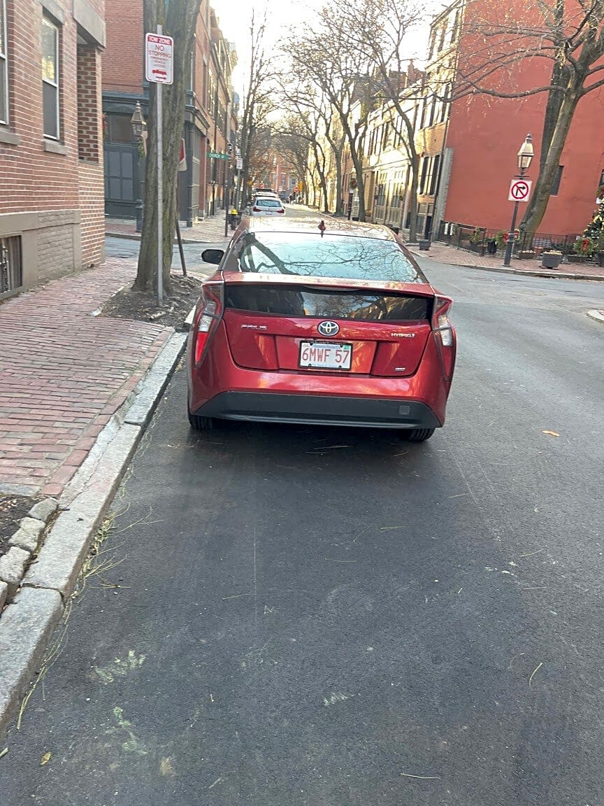 Image submitted with report