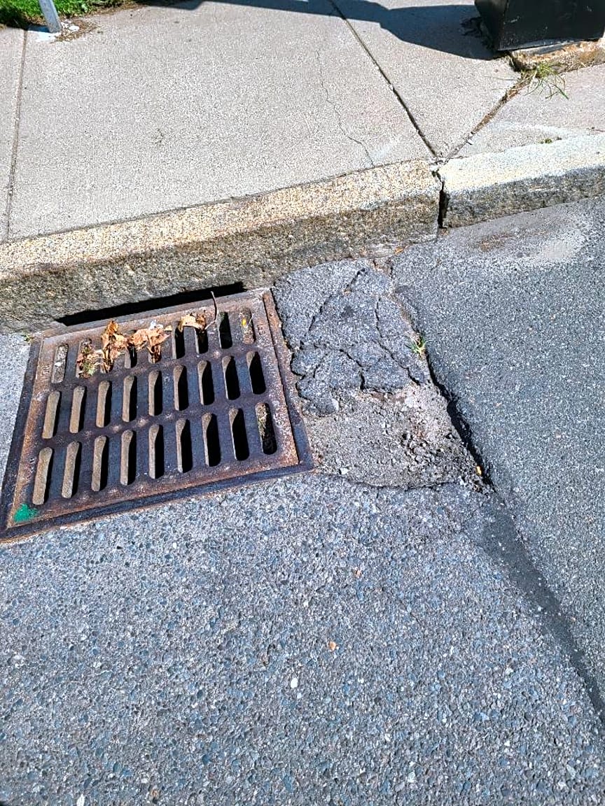 Image submitted with report