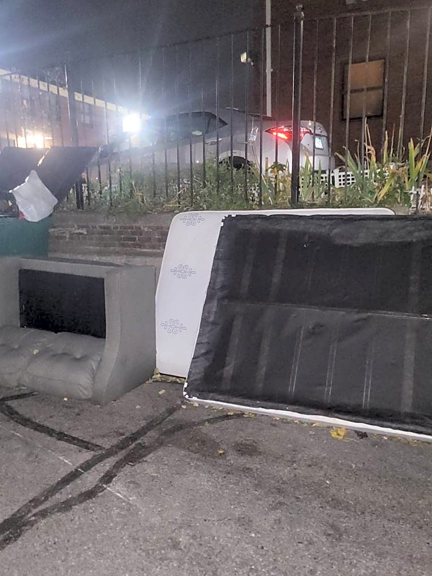 Image submitted with report