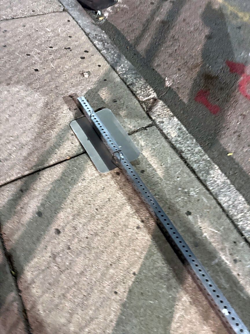 Image submitted with report