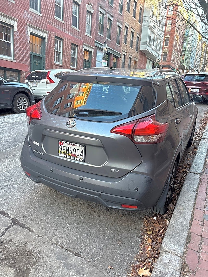 Image submitted with report