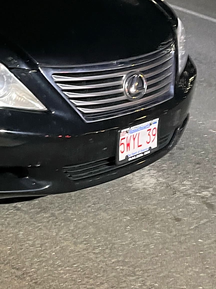 Image submitted with report