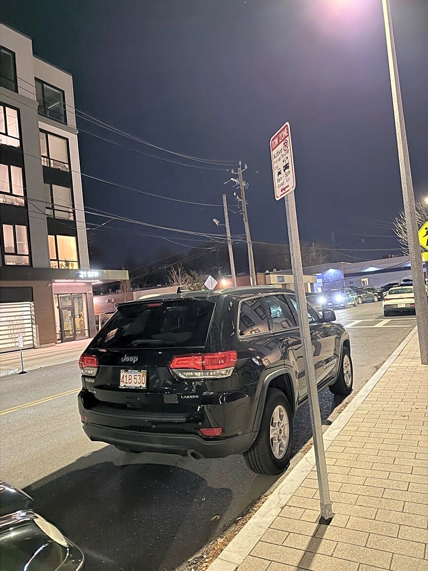 Image submitted with report