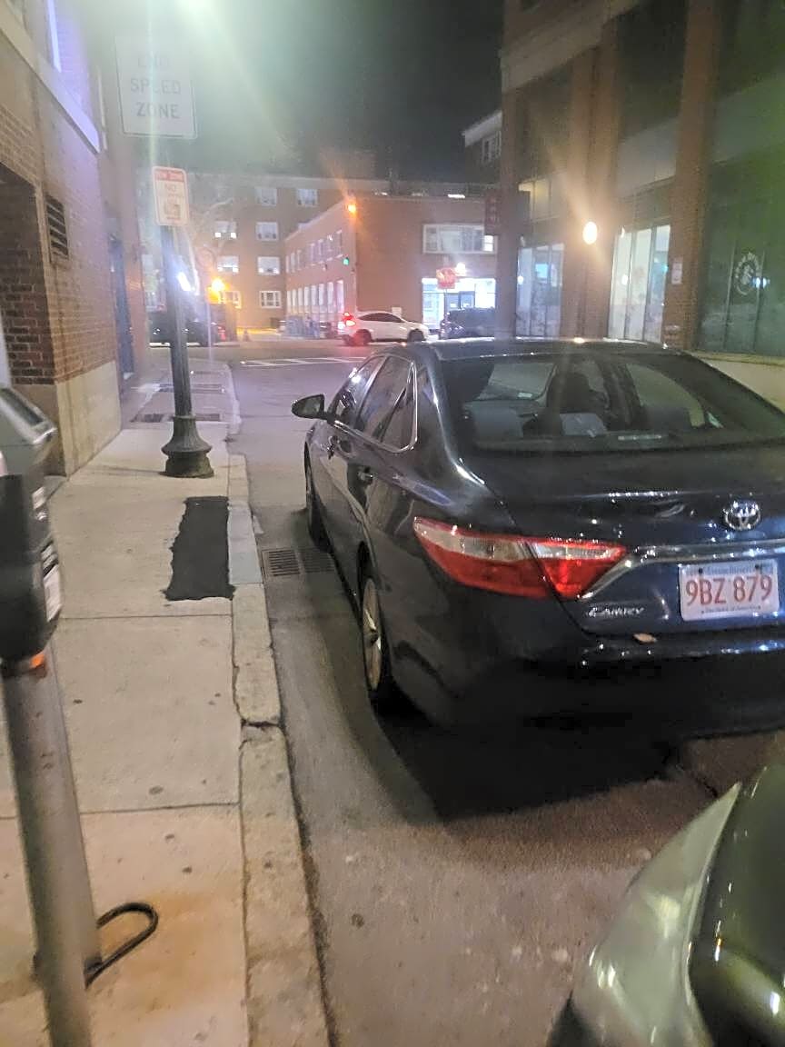 Image submitted with report