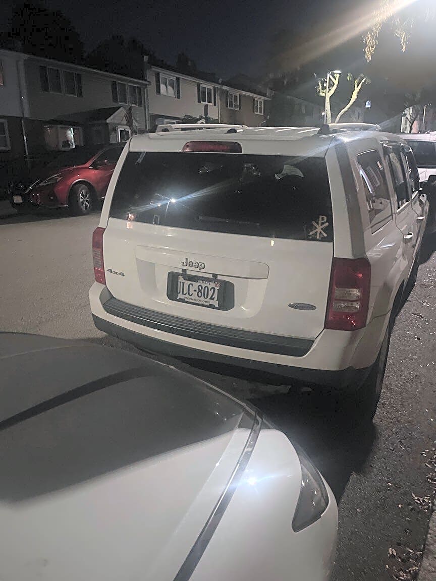 Image submitted with report
