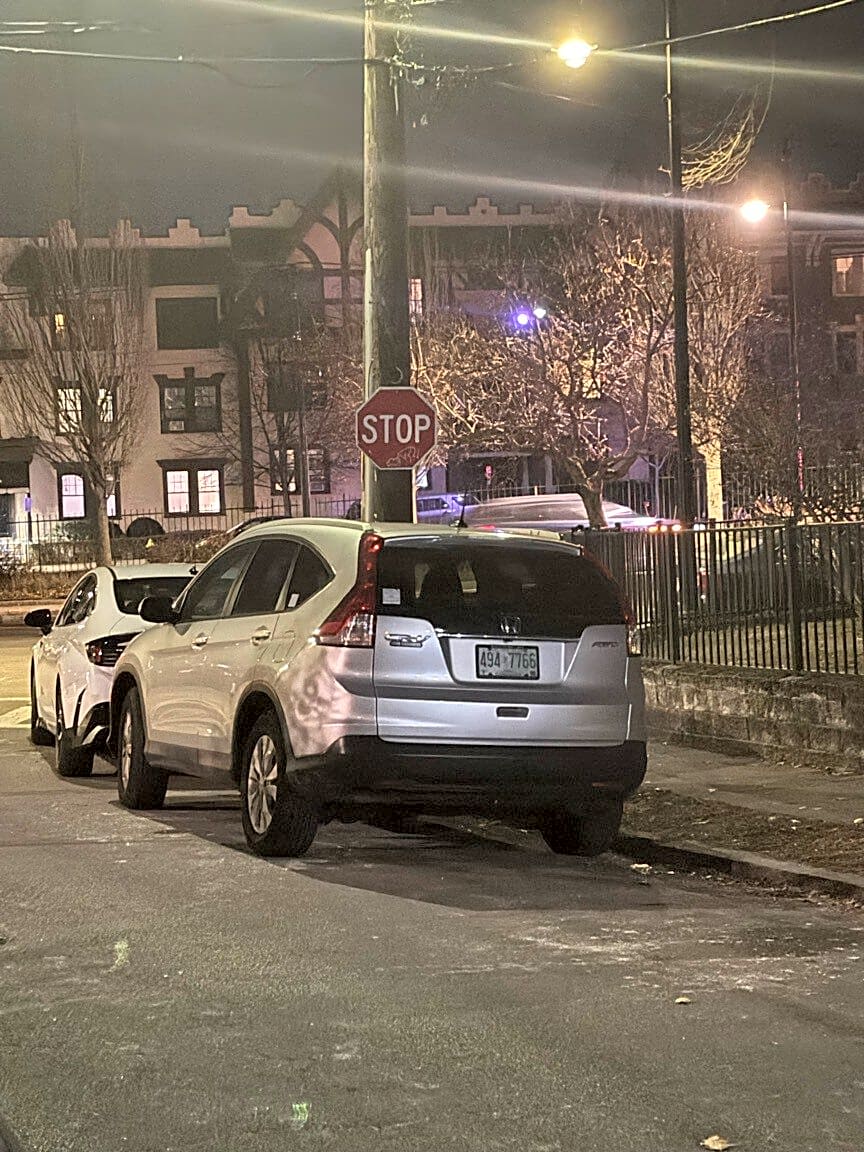 Image submitted with report