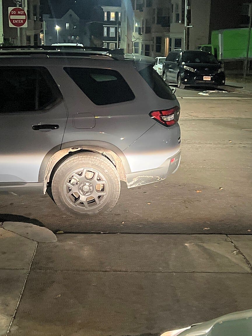 Image submitted with report