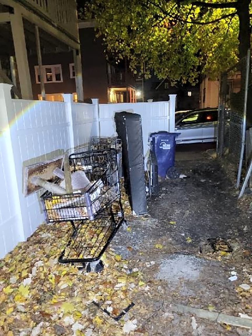 Image submitted with report