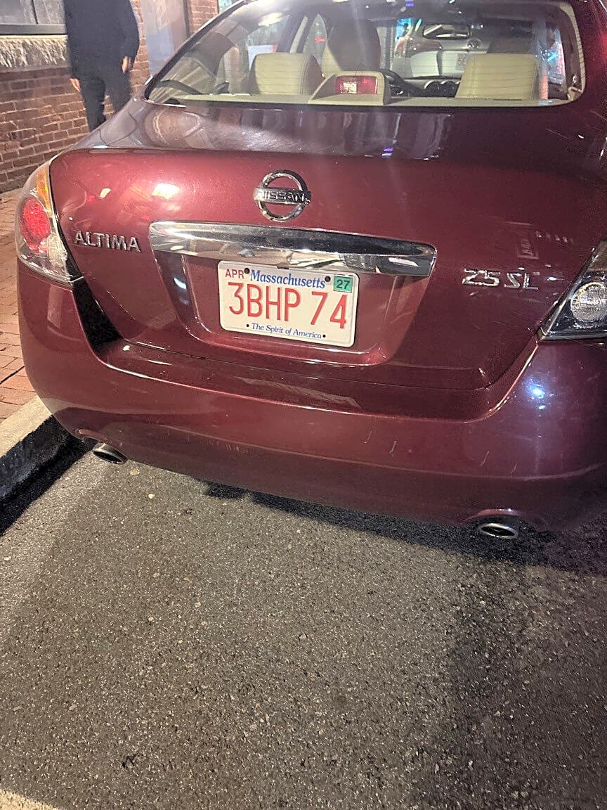 Image submitted with report