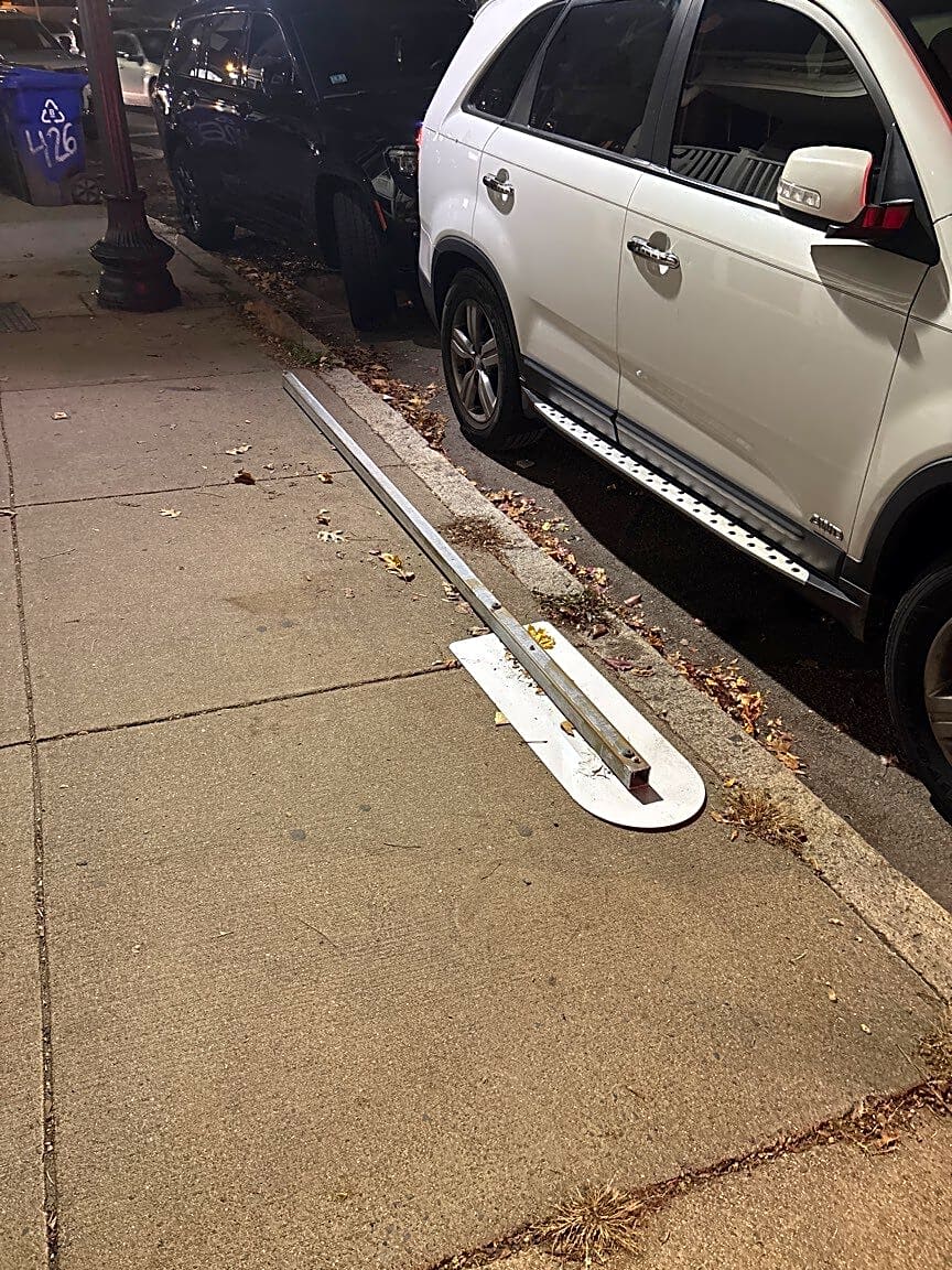 Image submitted with report