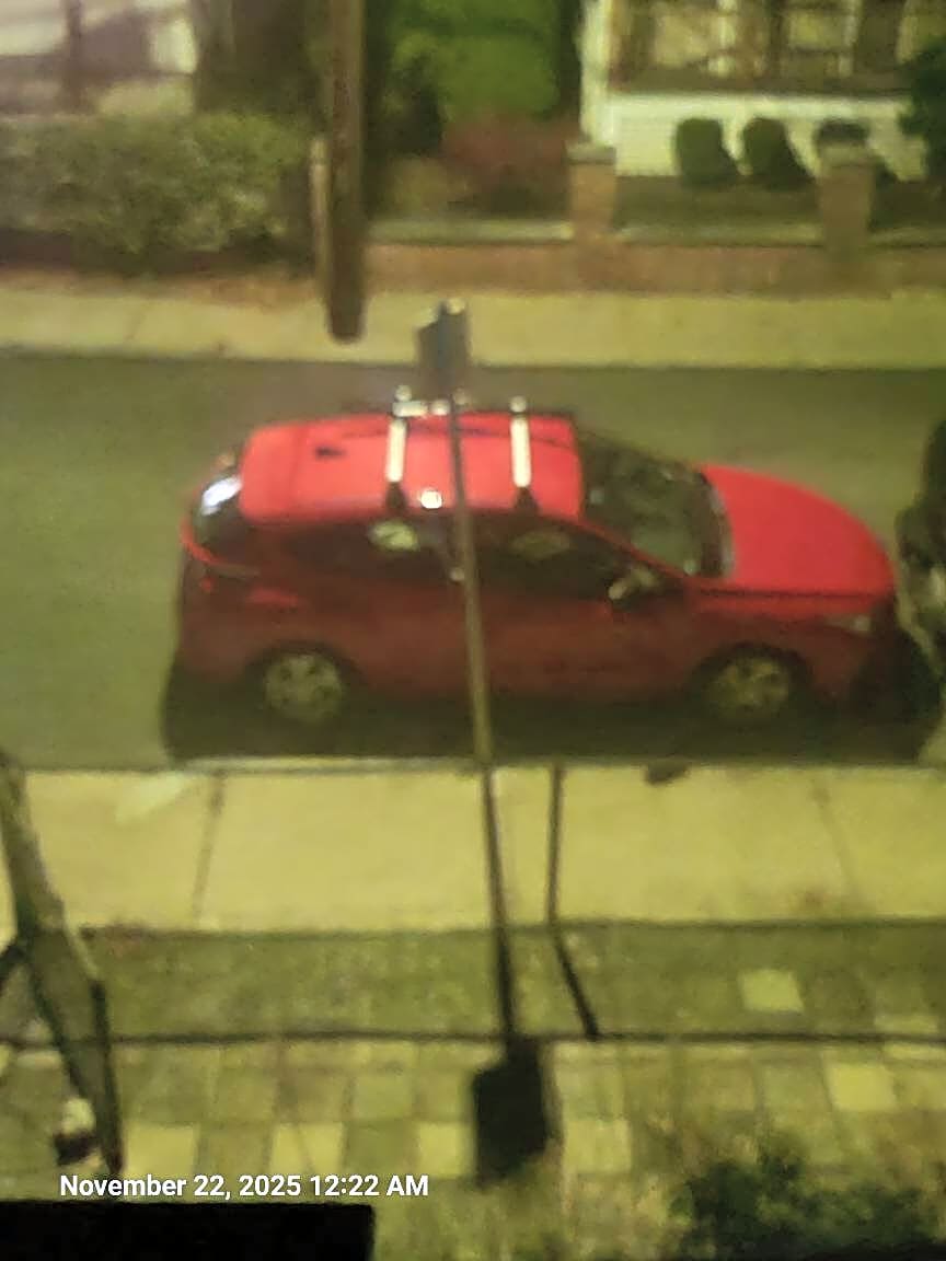 Image submitted with report