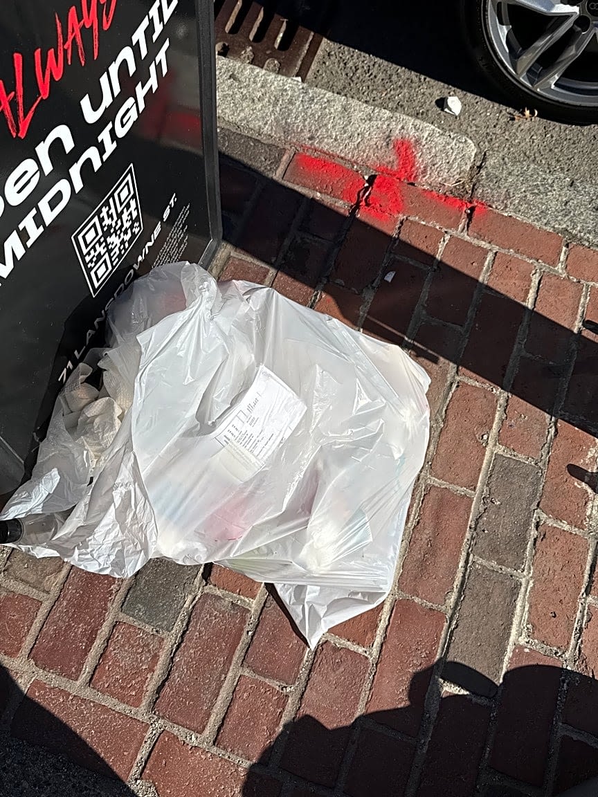 Image submitted with report