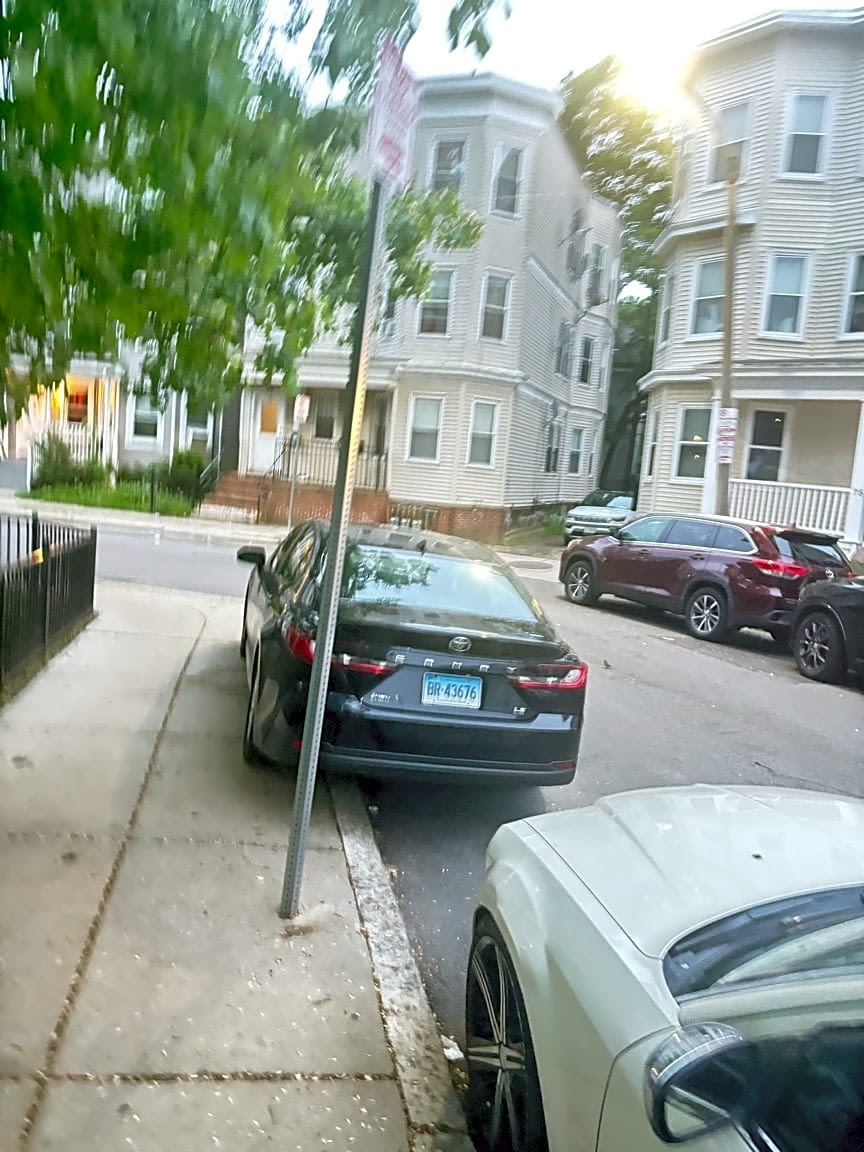 Image submitted with report
