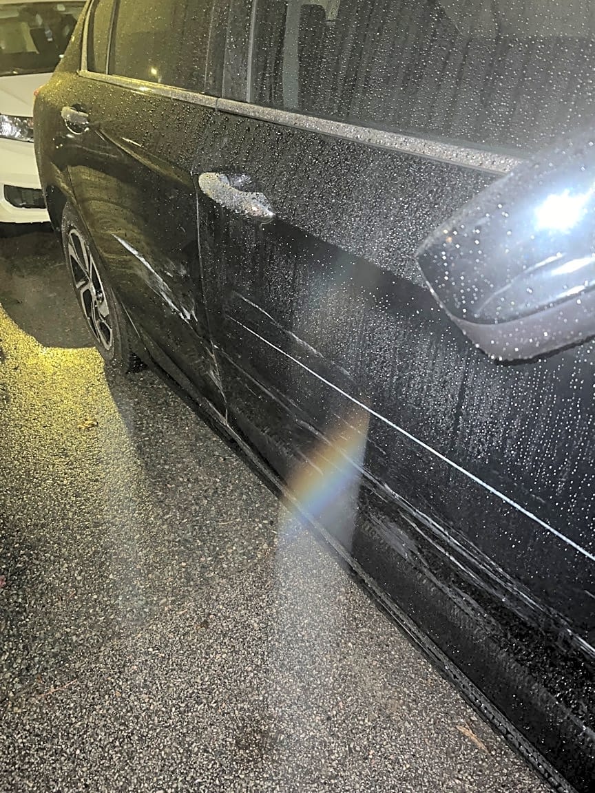 Image submitted with report