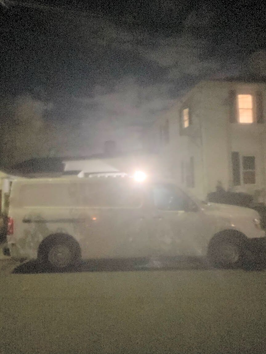 Image submitted with report