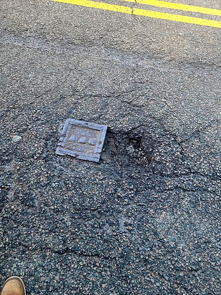 Image submitted with report
