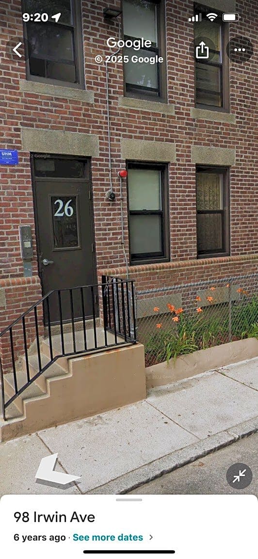 Image submitted with report