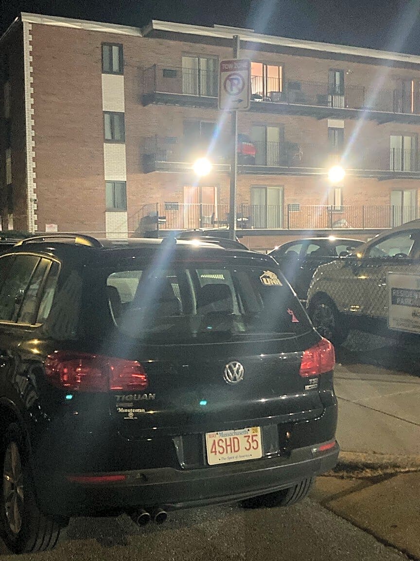 Image submitted with report