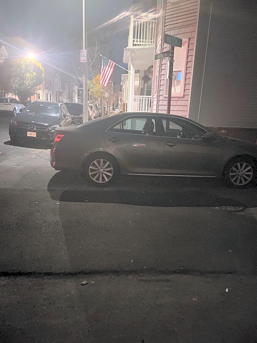 Image submitted with report