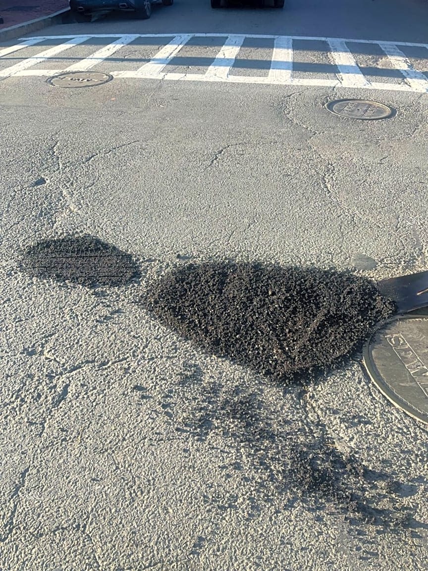 Image submitted with report