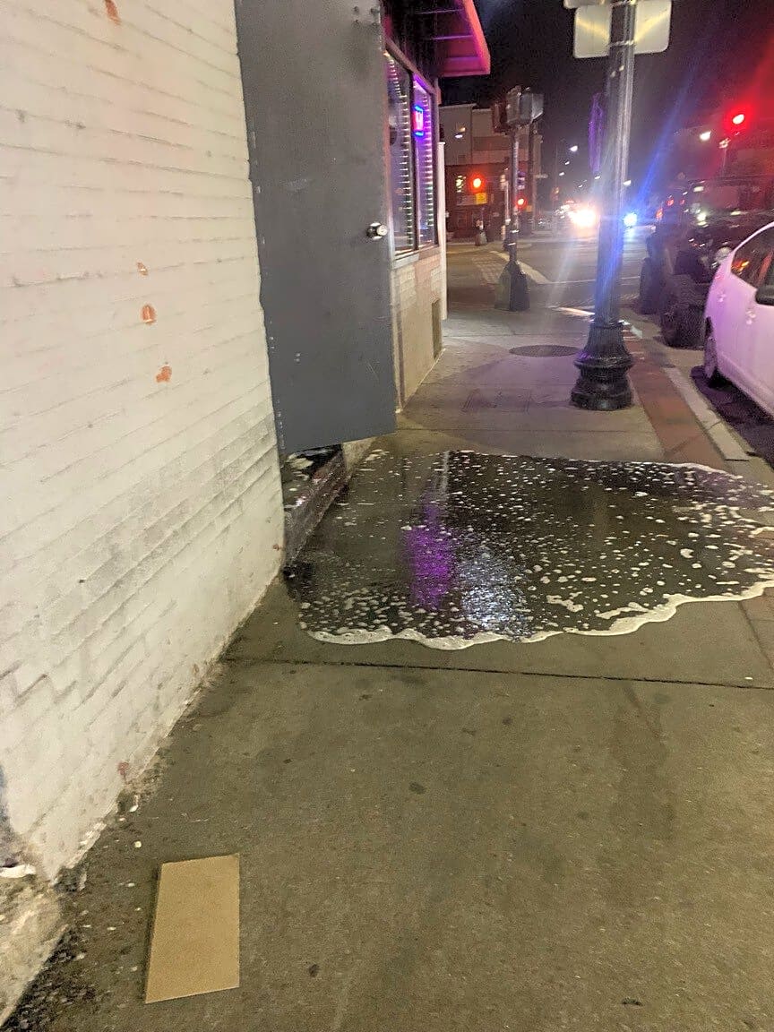 Image submitted with report