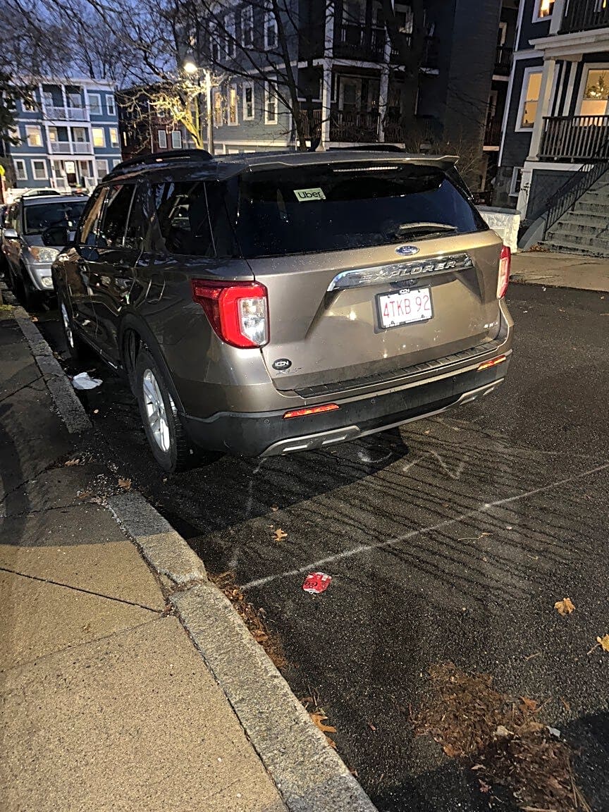 Image submitted with report