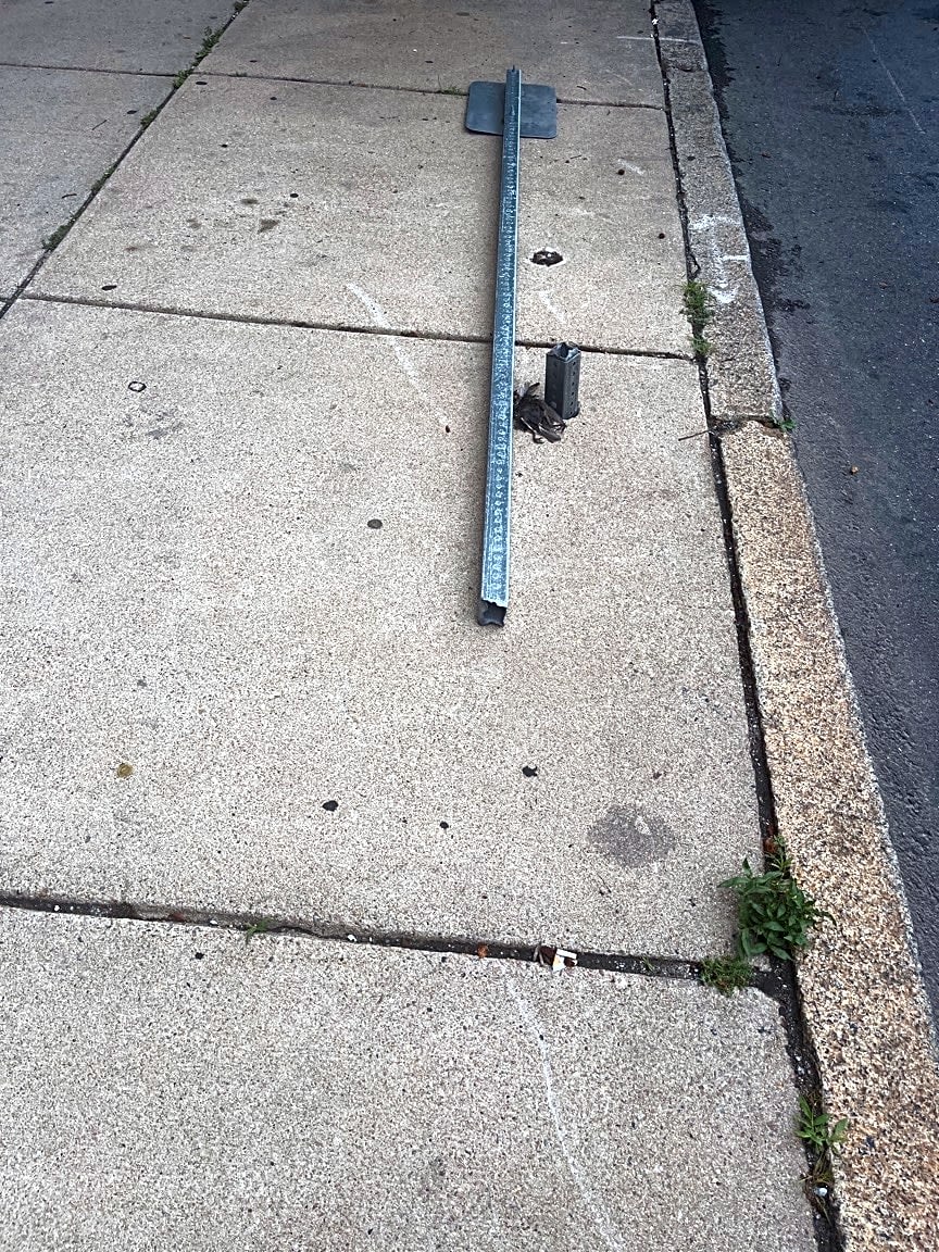 Image submitted with report