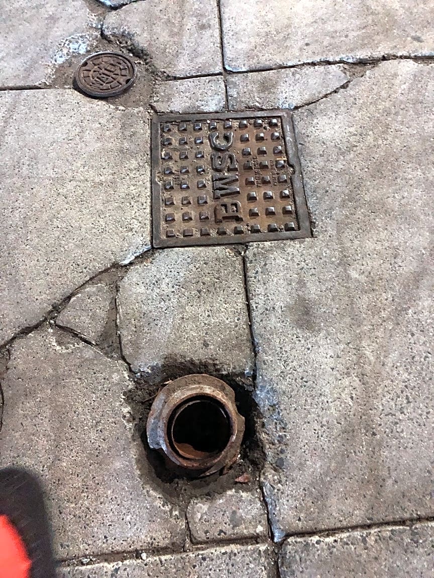 Image submitted with report