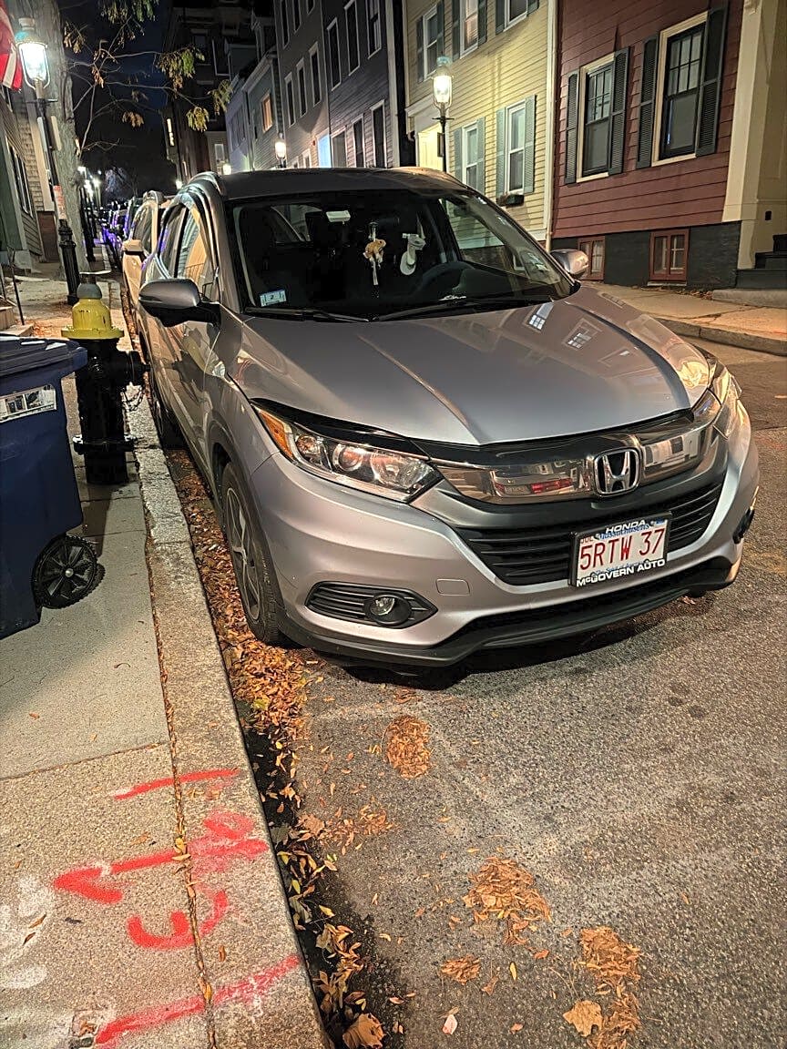 Image submitted with report