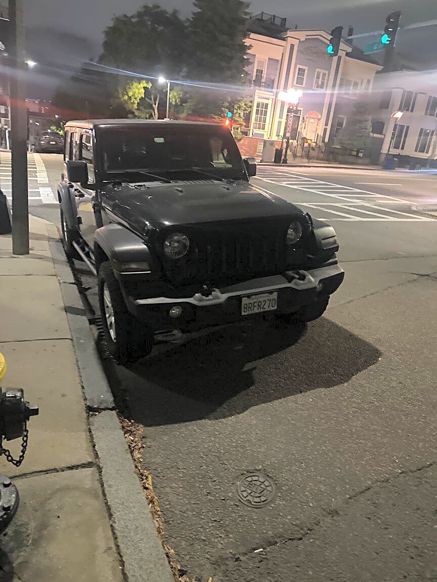 Image submitted with report