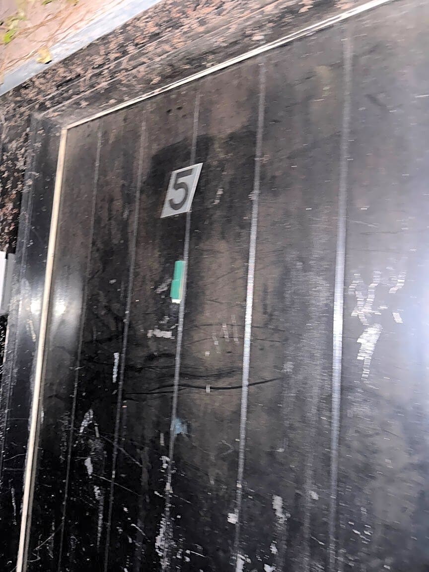 Image submitted with report