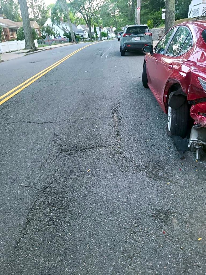 Image submitted with report