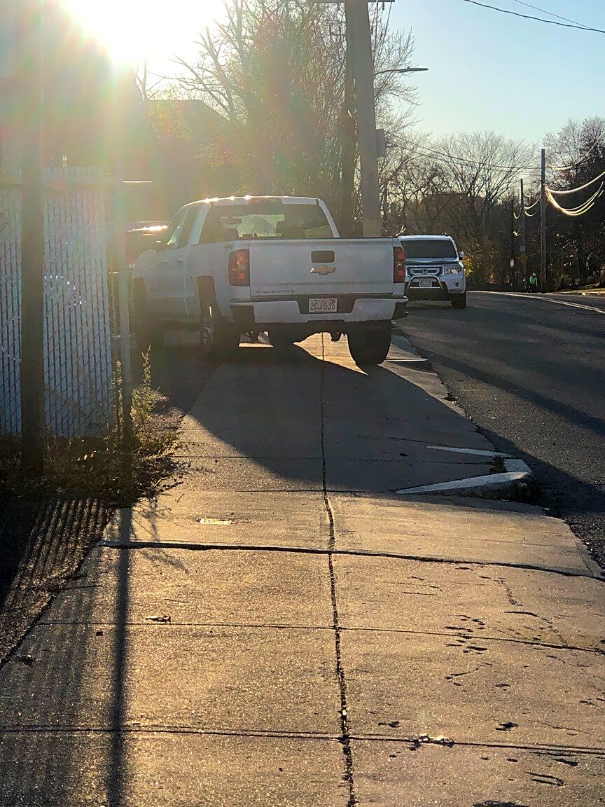 Image submitted with report