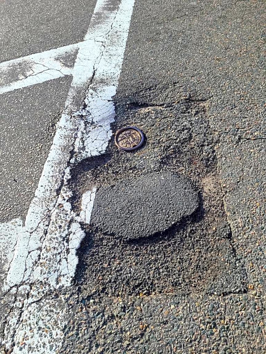 Image submitted with report