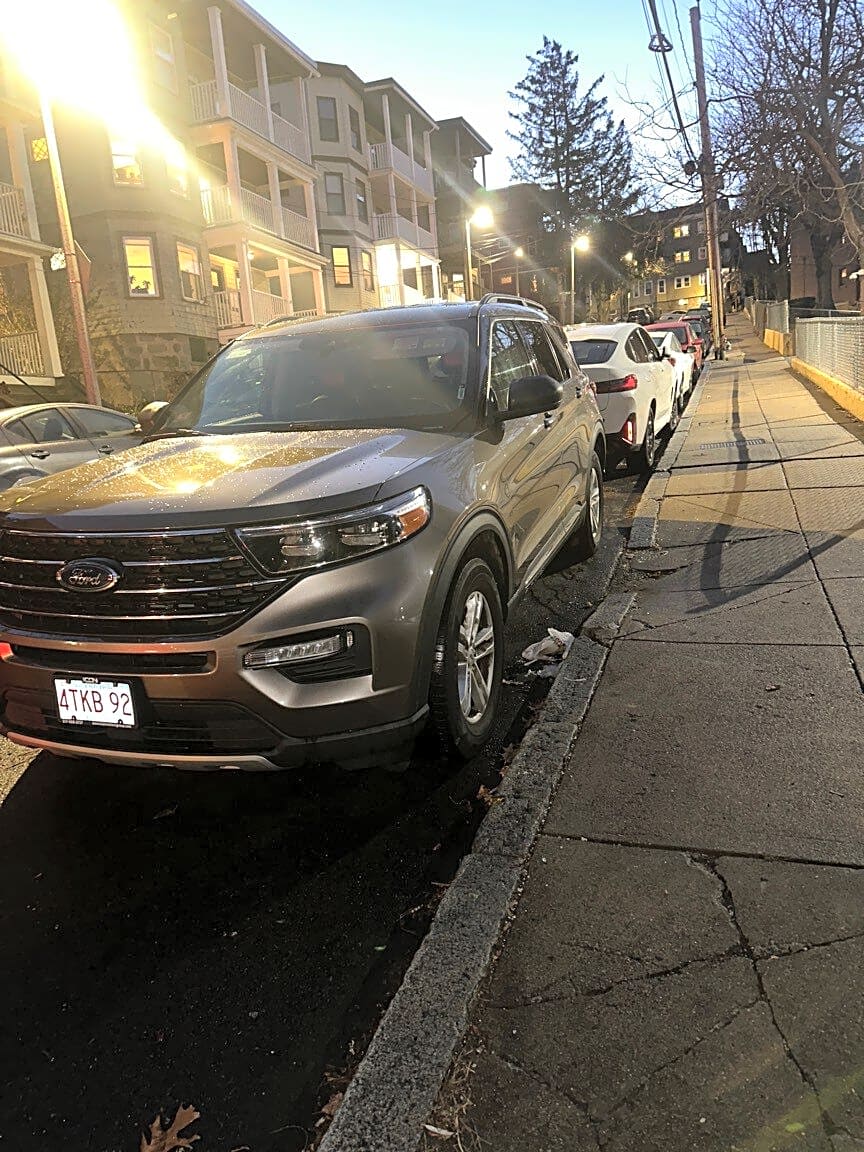 Image submitted with report