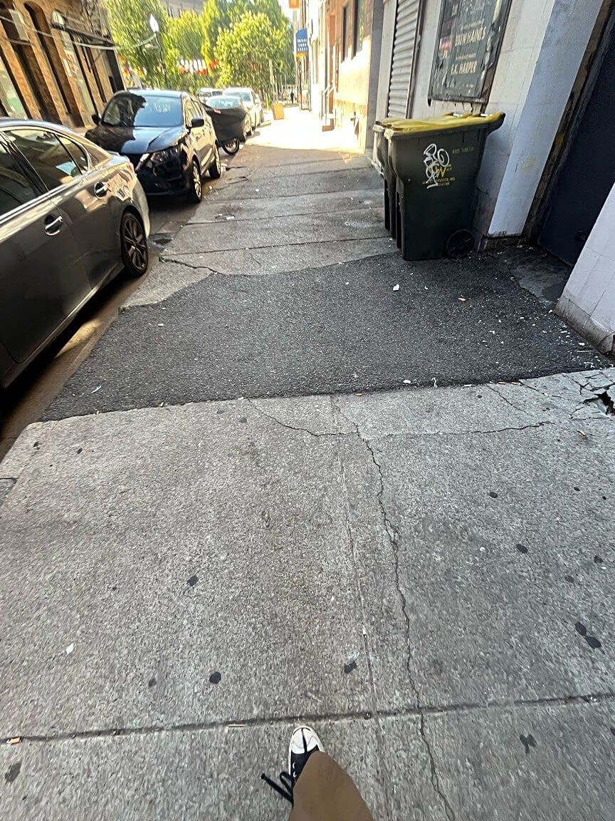 Image submitted with report