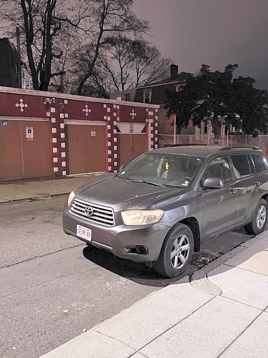 Image submitted with report