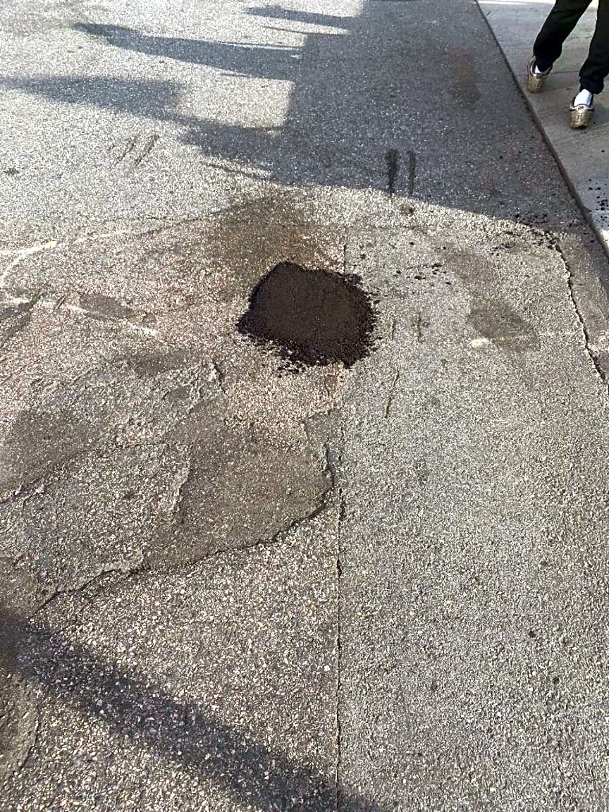 Image submitted with report