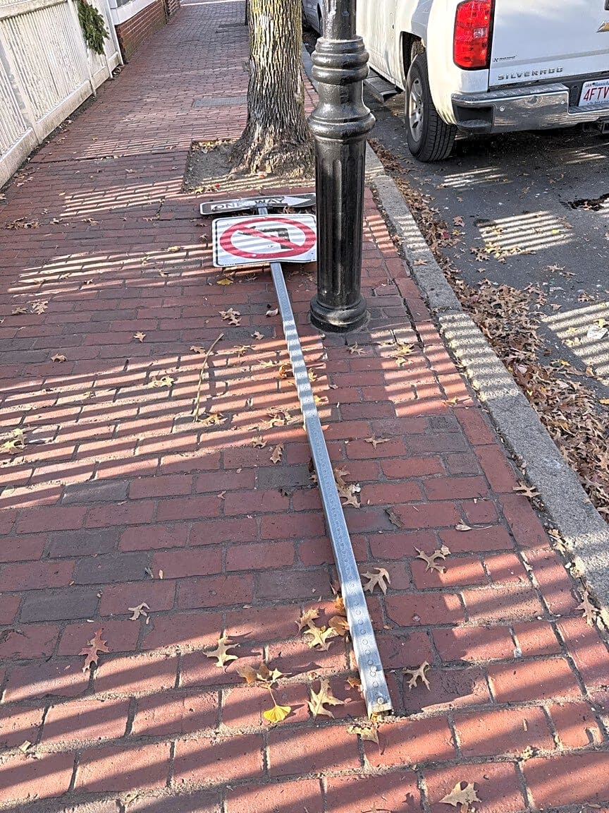 Image submitted with report