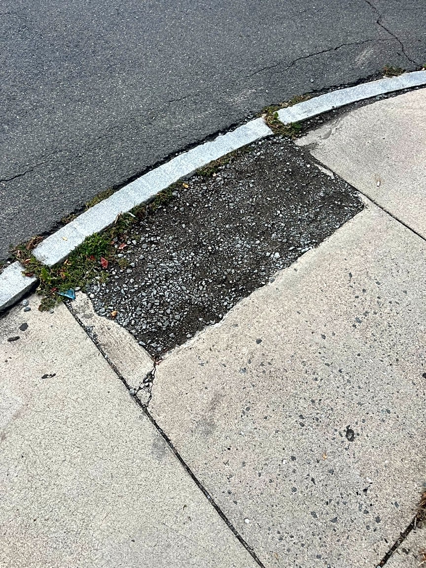 Image submitted with report
