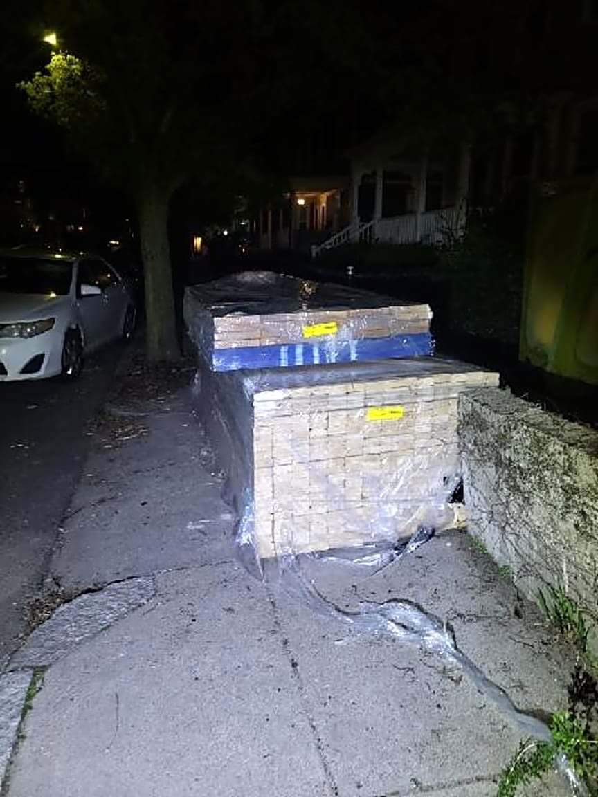 Image submitted with report