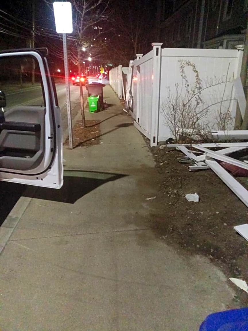 Image submitted with report