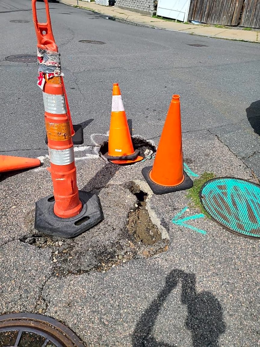 Image submitted with report