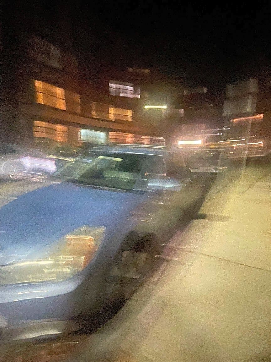 Image submitted with report