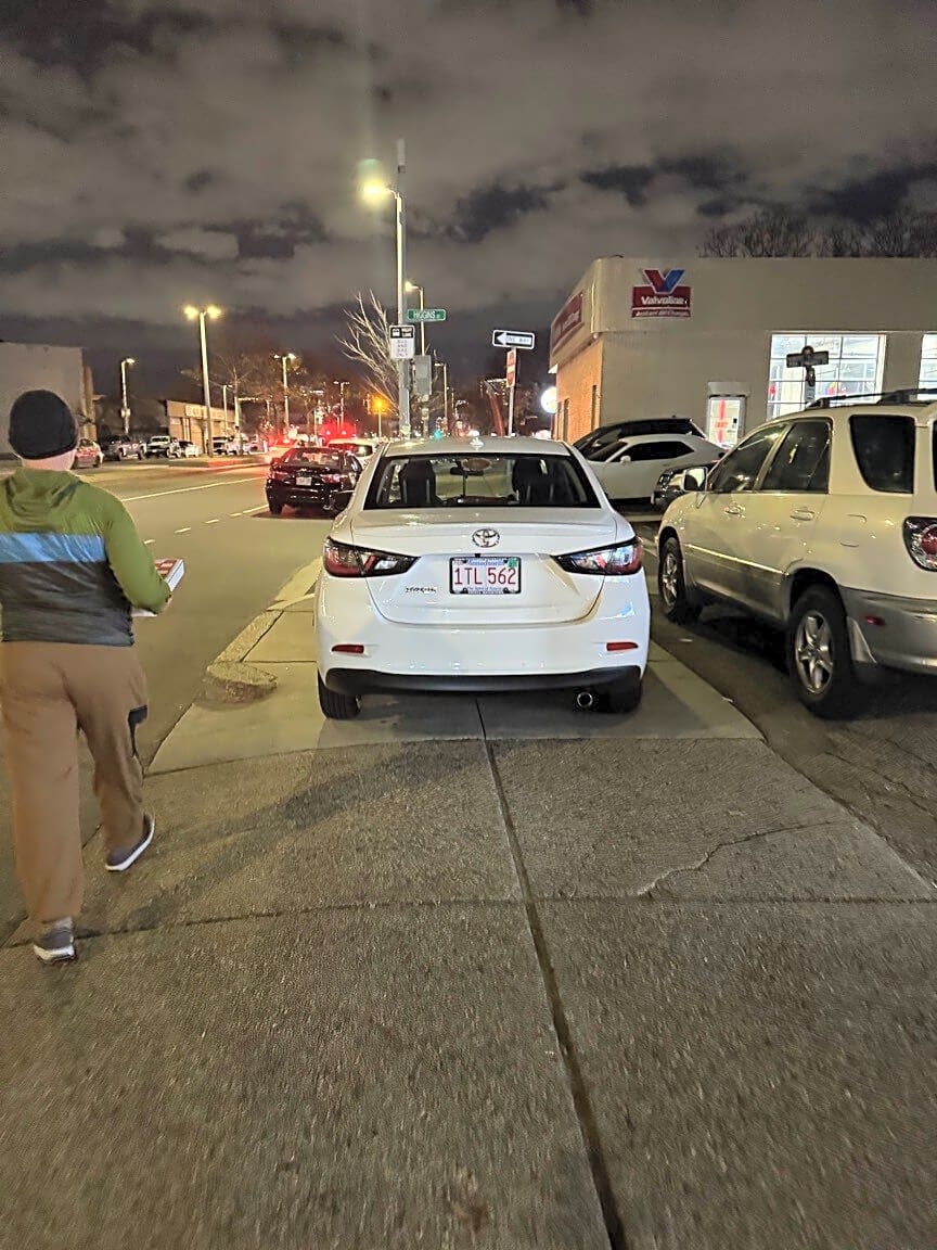 Image submitted with report